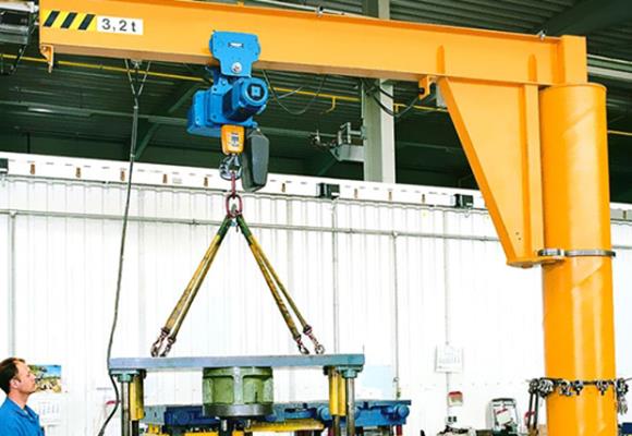 Floor Mounted Jib Crane